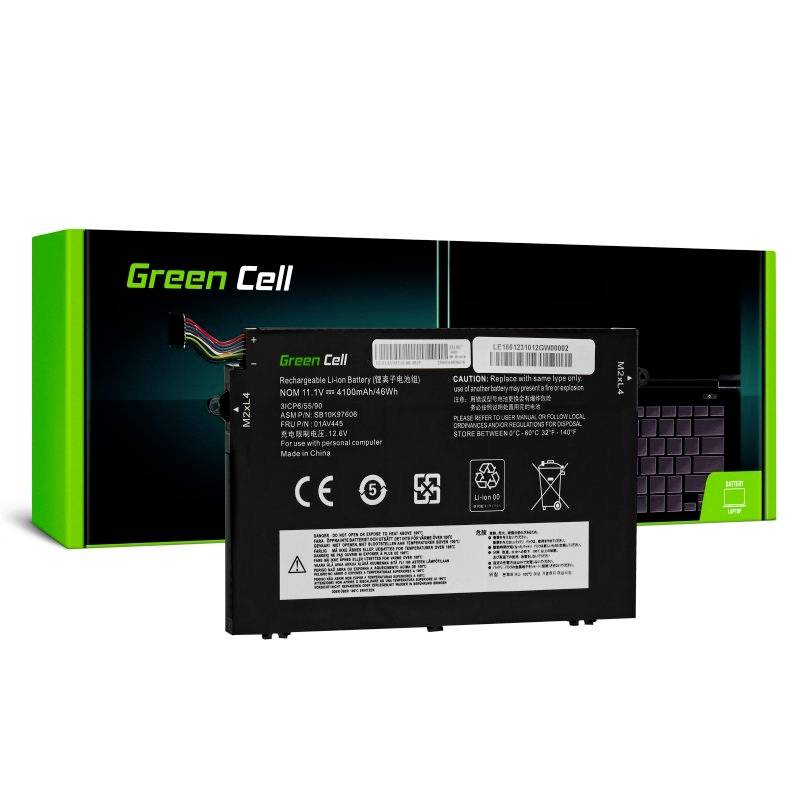 Green Cell Notebook-Akku GC-LE166 11.4 V 4100 mAh Lenovo