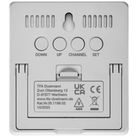 TFA Dostmann Funk-Wetterstation CLEAR 35.1168.02 Funk-Wetterstation Vorhersage für 12 bis 24 Stunden Anzahl Sensoren max. 3 TFA Dostmann Funk-Wetterstation CLEAR 35.1168.02 Funk-Wetterstation Vorhersage für 12 bis 24 Stunden Anzahl Sensoren max. 3