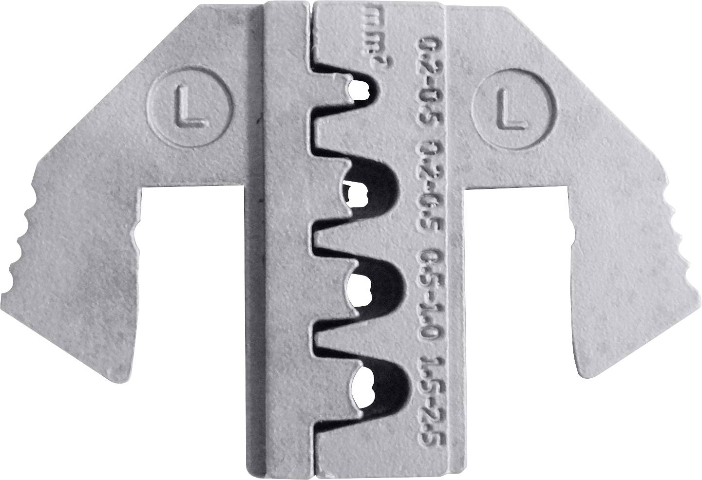 TOOLCRAFT TO-9627216 Crimpeinsatz JPT Anschluss 0.2 bis 2.5mm²