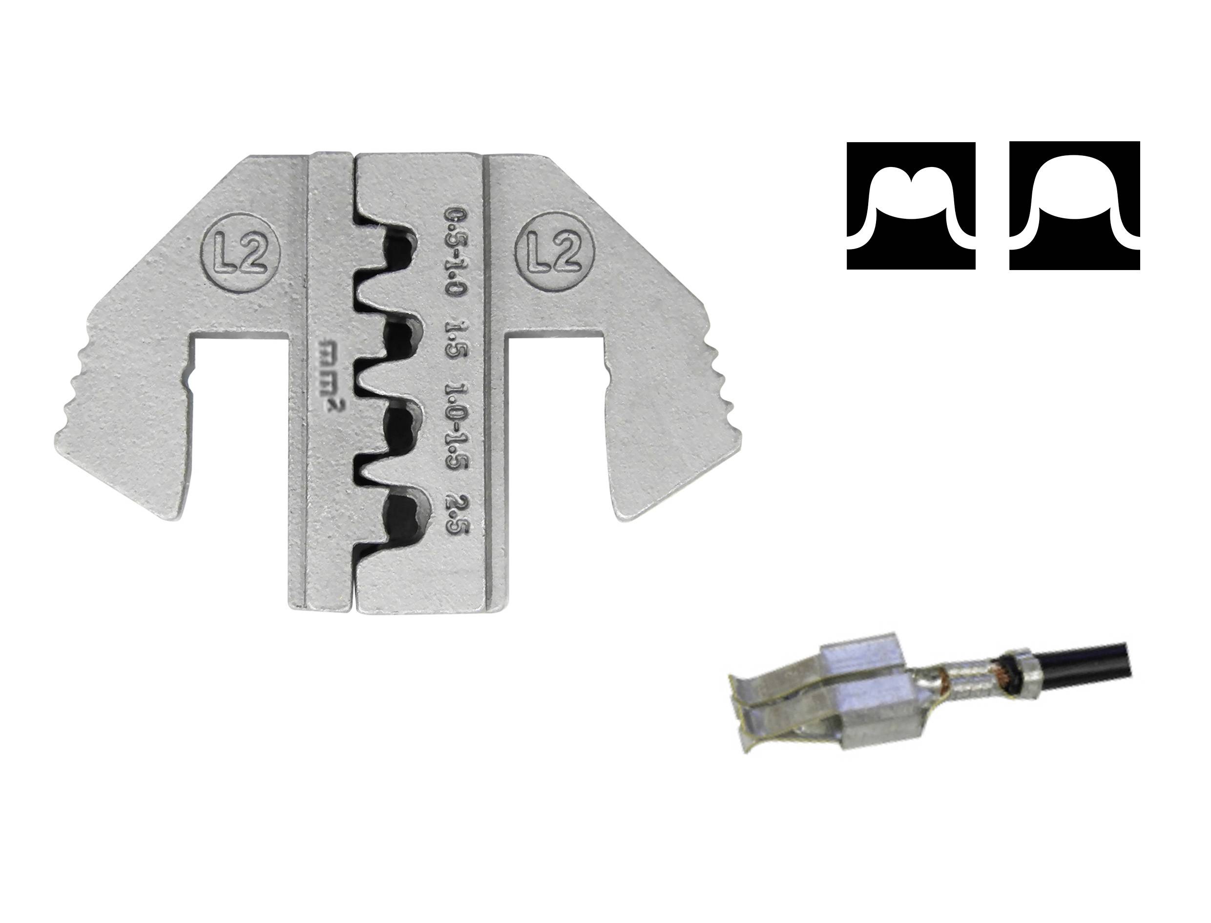 TOOLCRAFT TO-9627222 Crimpeinsatz JT Aufnahme Kontakt, ST Buchsenkontakt 0.5 bis 2.5mm²
