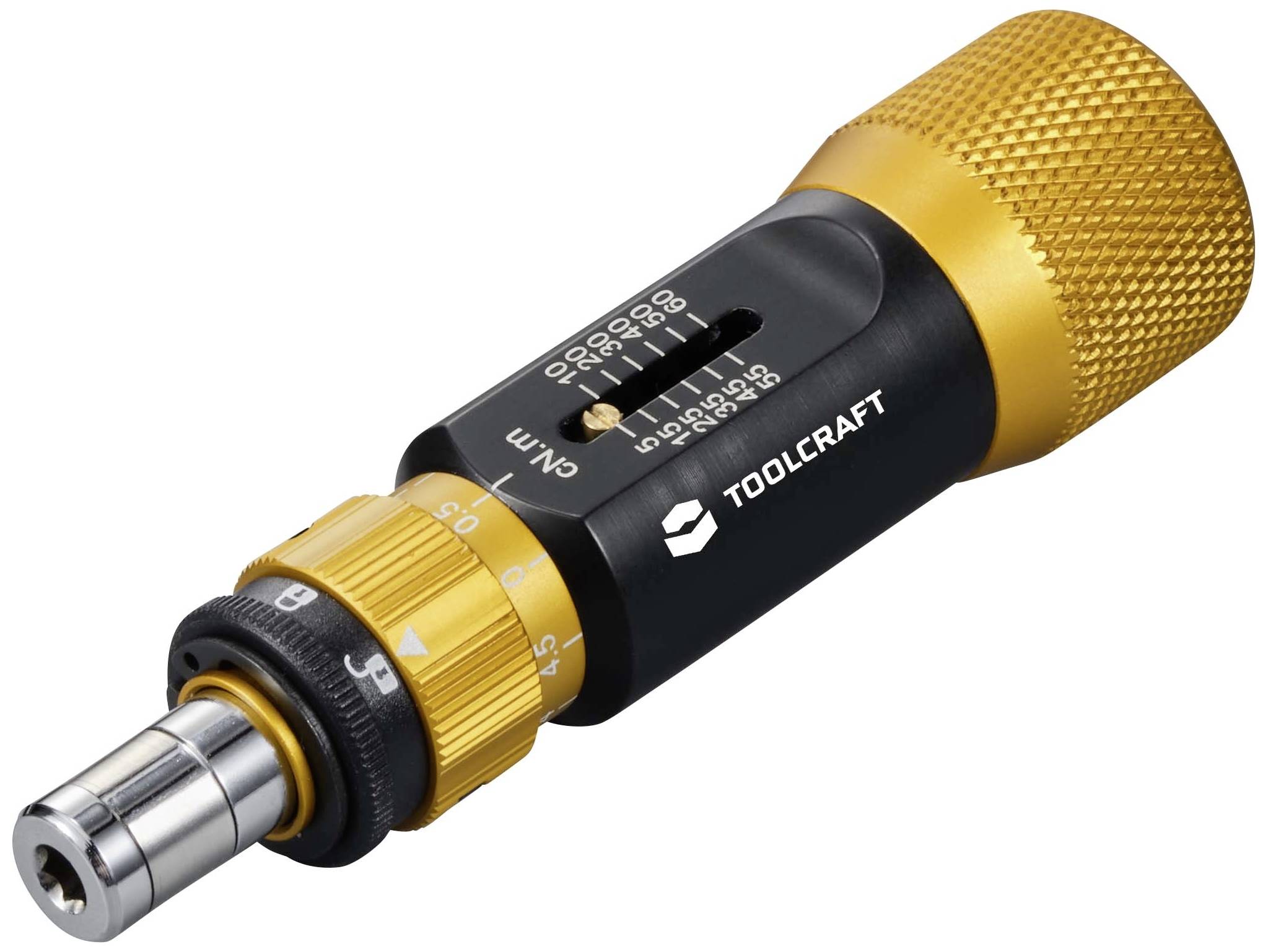 TOOLCRAFT TO-9627246 Elektronik- u. Feinmechanik Drehmoment-Schraubendreher Größe (Schraubendreher)