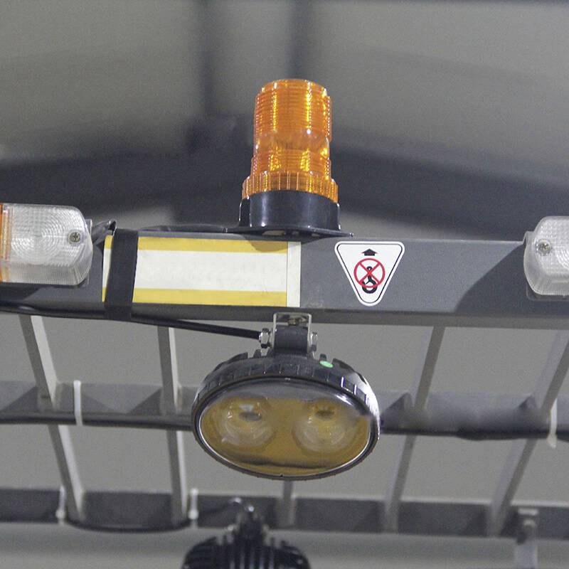 Wetech Warnblinkleuchte WT-3007 12 V/DC, 24 V/DC Schraubmontage Orange