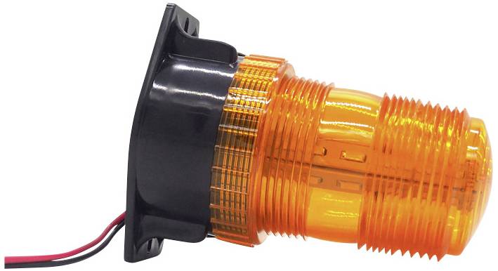 Wetech Warnblinkleuchte WT-3007 12 V/DC, 24 V/DC Schraubmontage Orange