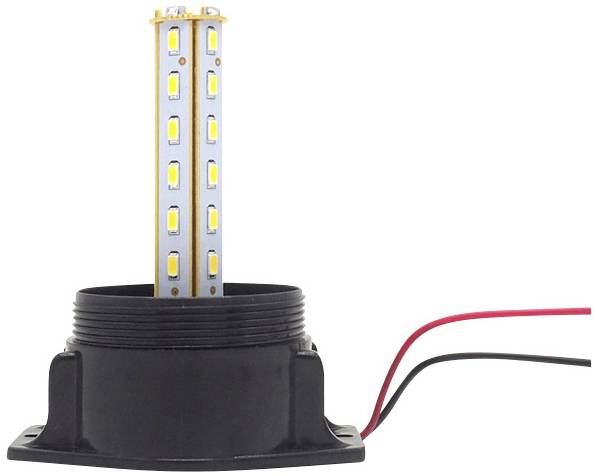 Wetech Warnblinkleuchte WT-3007 12 V/DC, 24 V/DC Schraubmontage Orange