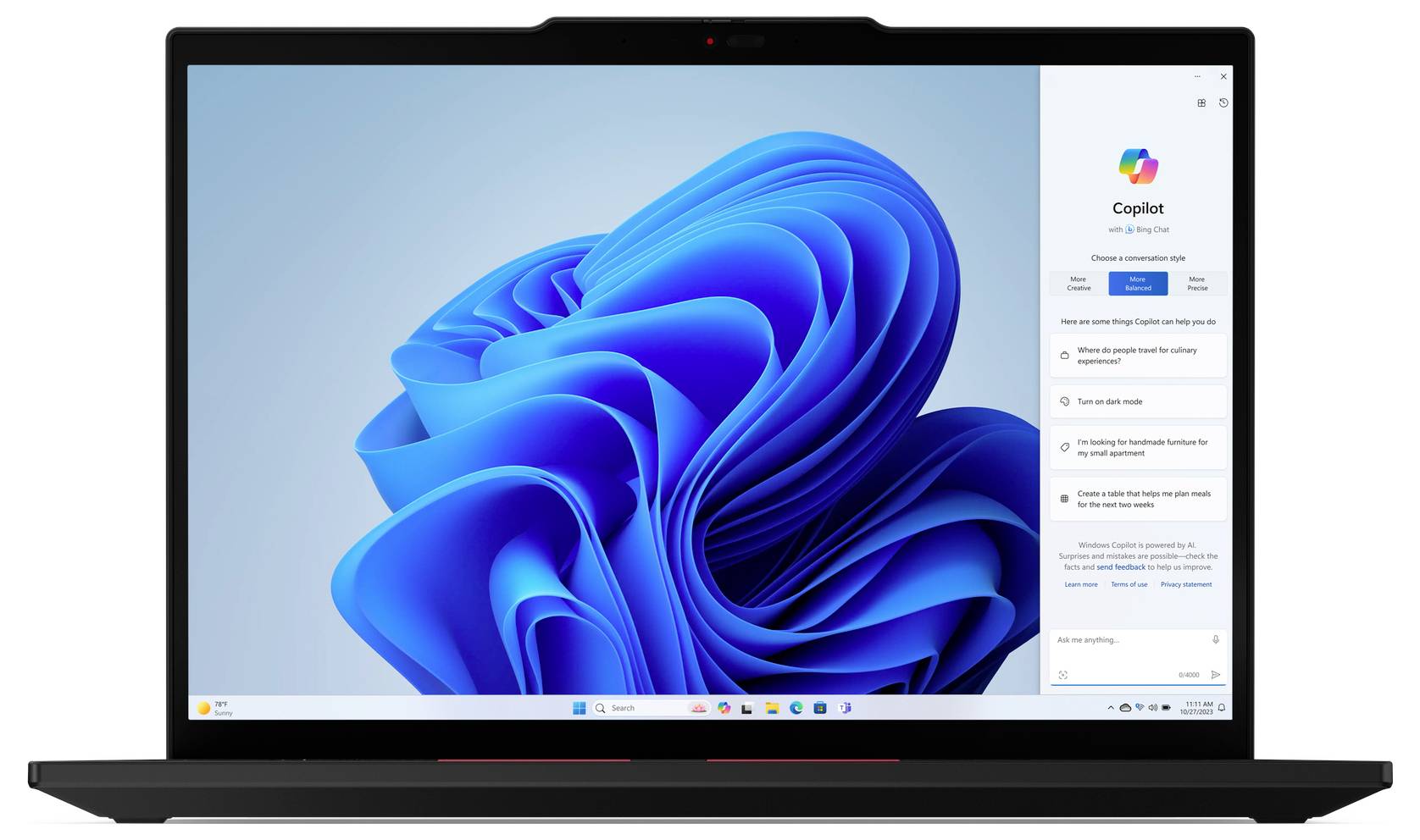 Lenovo Notebook ThinkPad T14 Gen 5 21MC 35.6cm (14 Zoll) WUXGA AMD Ryzen 7 Pro 8840U 32GB RAM 1TB SSD Deutsch, QWERTZ Schwarz 21