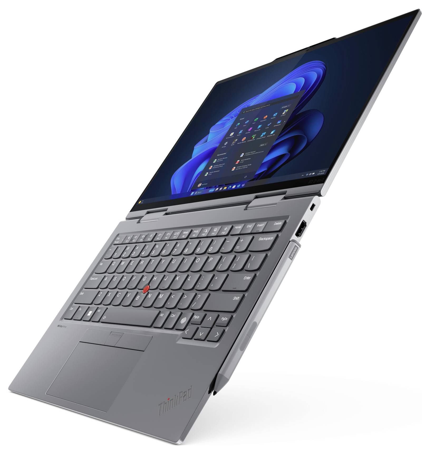 Lenovo 2-in-1 Notebook / Tablet ThinkPad X1 2-in-1 Gen 9 21KE 35.6 cm (14 Zoll) WUXGA Intel® Core™ Ultra 5 125U 32 GB RAM 1 TB SSD Deutsch, QWERT