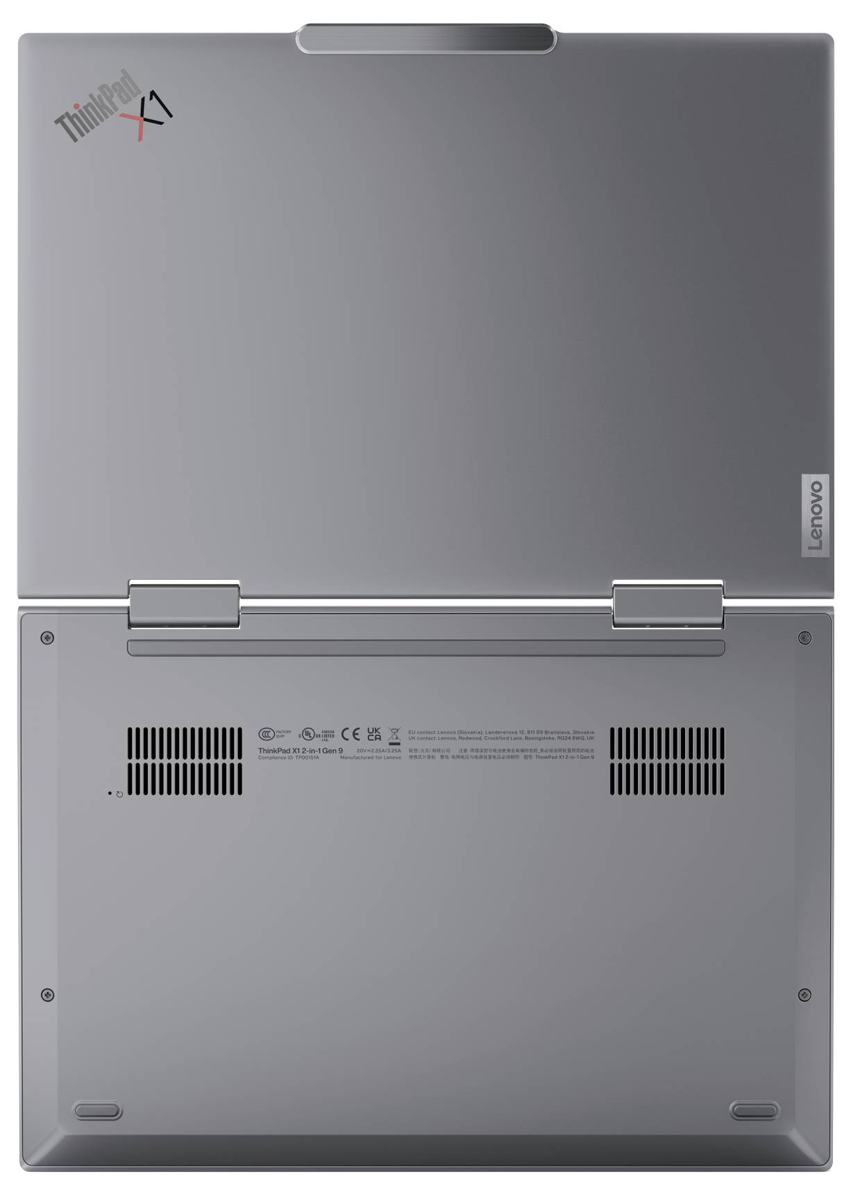 Lenovo 2-in-1 Notebook / Tablet ThinkPad X1 2-in-1 Gen 9 21KE 35.6 cm (14 Zoll) WUXGA Intel® Core™ Ultra 5 125U 32 GB RAM 1 TB SSD Deutsch, QWERT