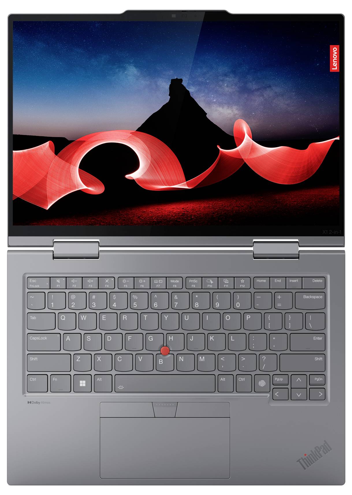 Lenovo 2-in-1 Notebook / Tablet ThinkPad X1 2-in-1 Gen 9 21KE 35.6 cm (14 Zoll) WUXGA Intel® Core™ Ultra 5 125U 32 GB RAM 1 TB SSD Deutsch, QWERT