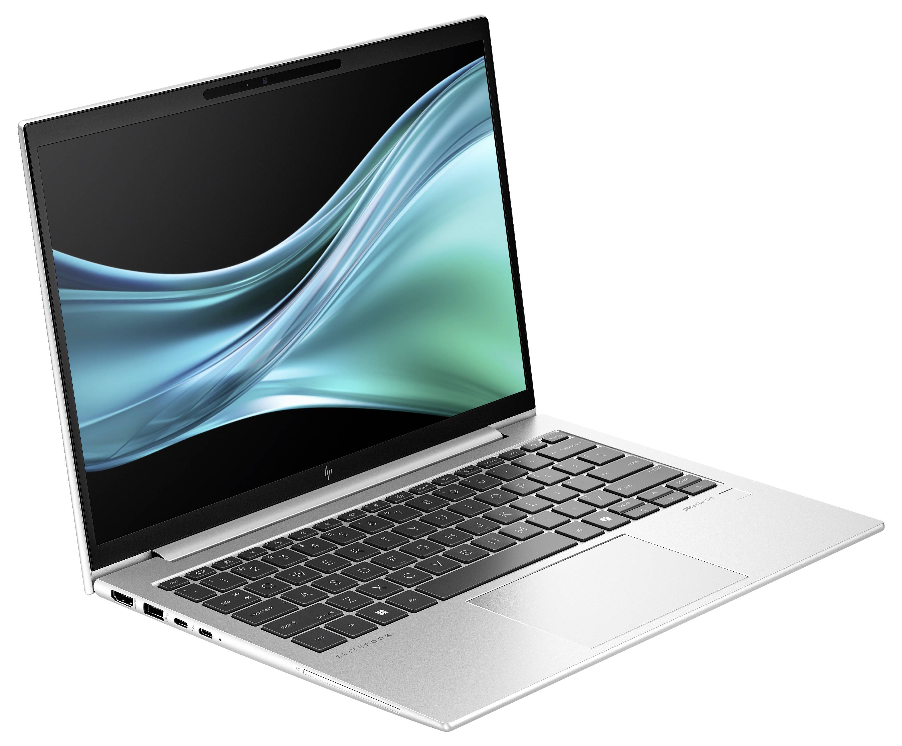 HP Notebook EliteBook 830 G11 33.8cm (13.3 Zoll) WUXGA Intel® Core™ Ultra 7 155U 32GB RAM 1TB SSD Deutsch, QWERTZ Silber A26V2EA