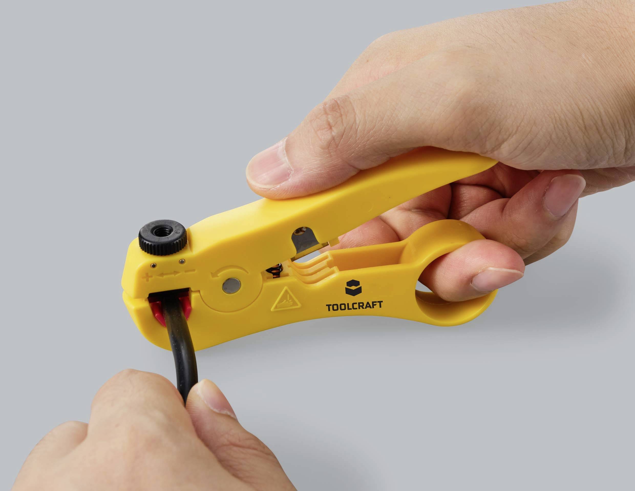 TOOLCRAFT TO-9627696 Universal Kabelentmanteler Geeignet für UTP-Datenkabel, STP-Datenkabel 3.5 bis 9mm