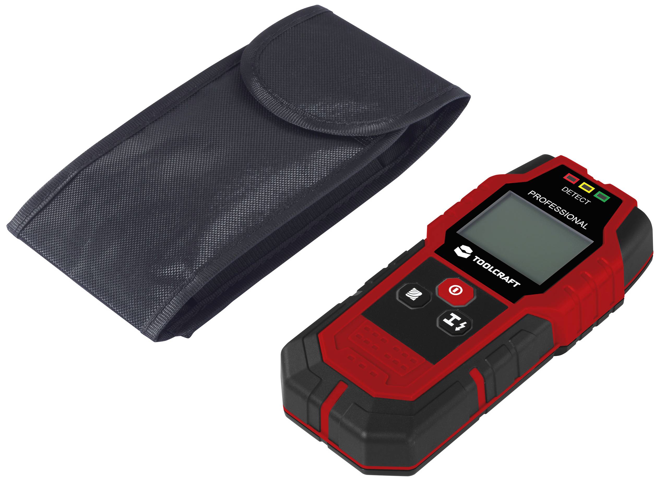 TOOLCRAFT Ortungsgerät TO-9627699 Ortungstiefe (max.) 120mm Geeignet für Holz, eisenhaltiges Metall, nicht eisenhaltiges Metall