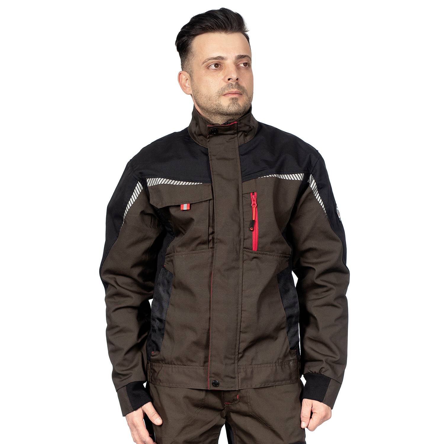 Stenso 4800-60-52 Prisma All Seasons Bundjacke 35% BW, 65% Polyester, 270g/m², verstärkte Teile: 600D Oxford, braun, Größe 52