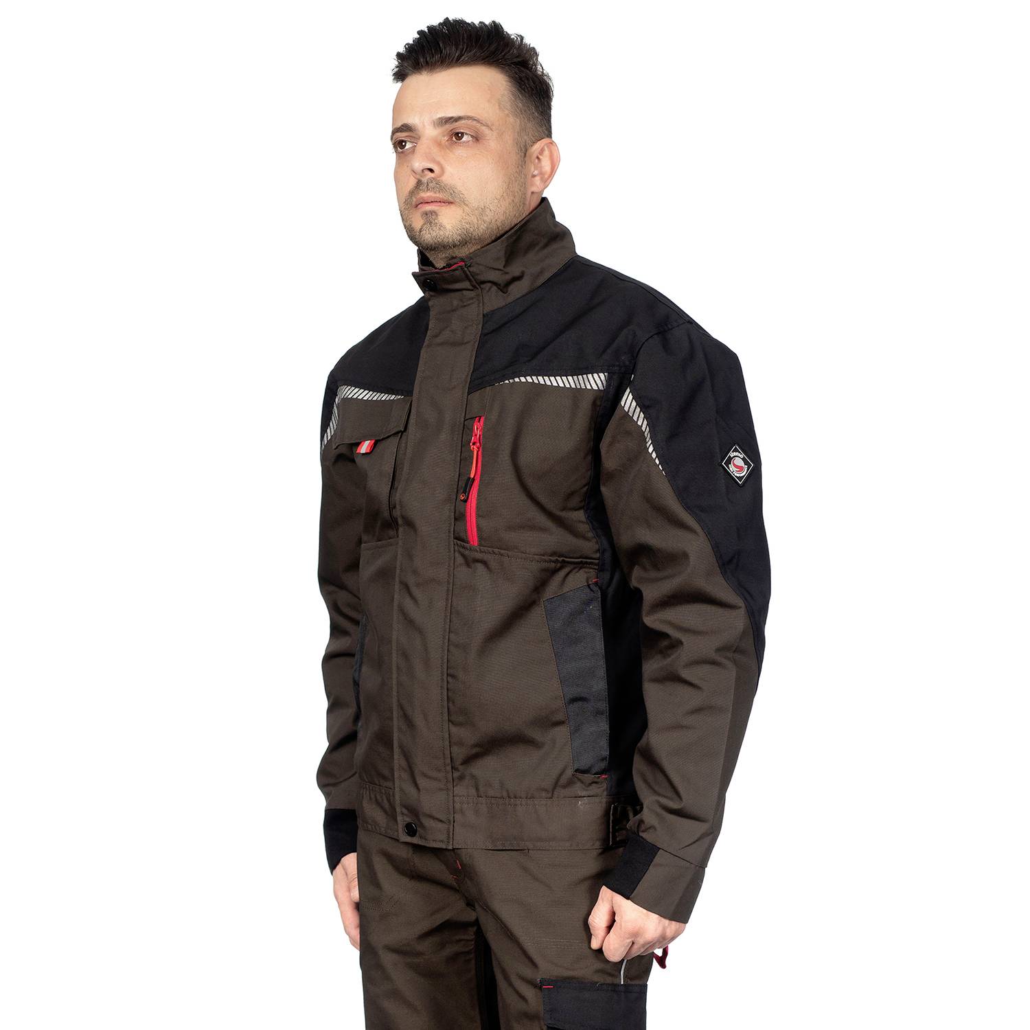 Stenso 4800-60-60 Prisma All Seasons Bundjacke 35% BW, 65% Polyester, 270g/m², verstärkte Teile: 600D Oxford, braun, Größe 60