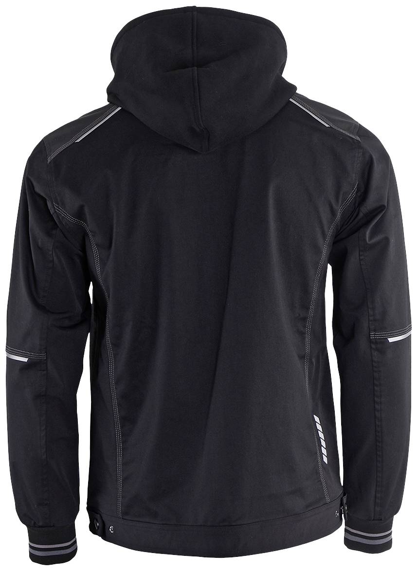 Stenso 4820-40-58 Revolt4Strech Bundjacke 57% Baumwolle, 40% Polyester, 3% Elasthan, 240 g/m², schwarz, Größe 58 Kleider-Größe