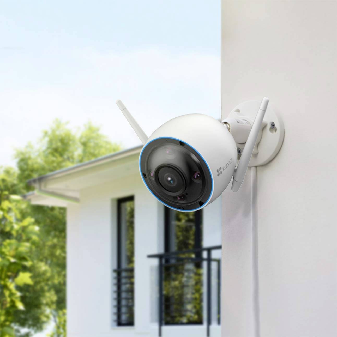 Ezviz H3 2K CS-H3-R100-1J3WKFL WLAN IP Überwachungskamera 2304 x 1296 Pixel