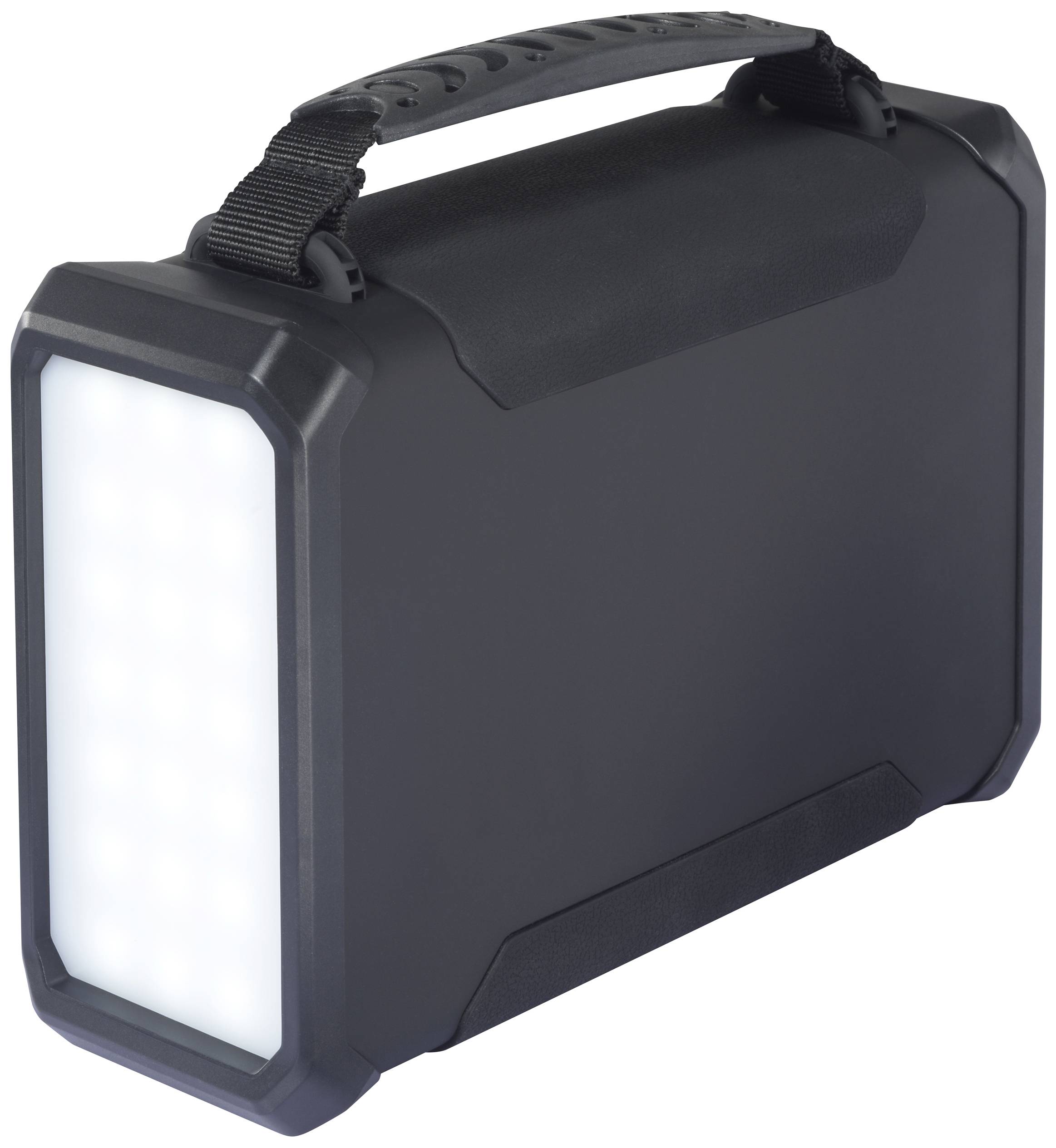 VOLTCRAFT VC-GP50 Powerbank 96000 mAh USB PD 2.0 Li-Ion Schwarz (matt) gleichzeitiges Laden und Entladen, LED Taschenlampe