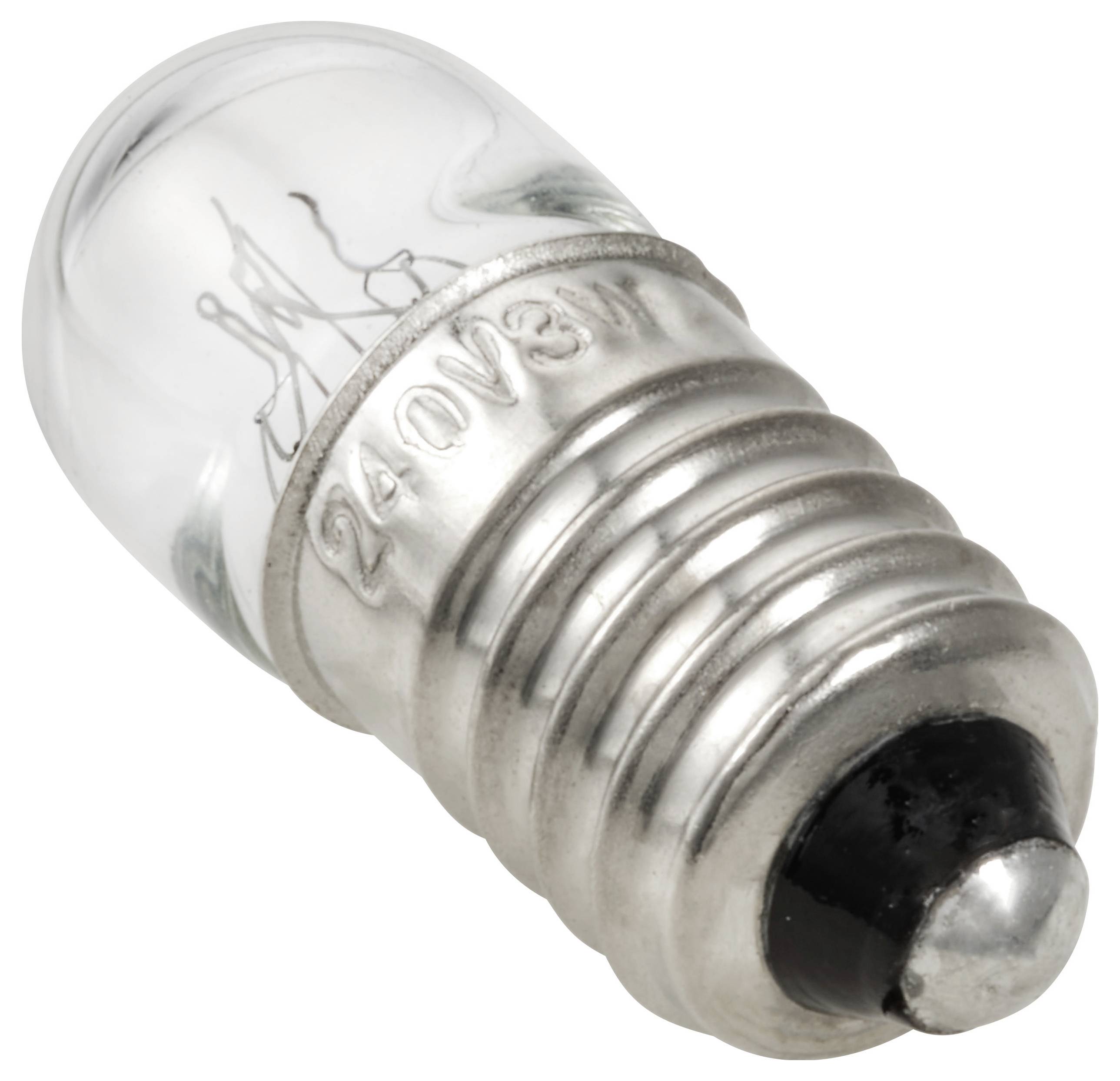 TRU COMPONENTS TC-12842716 Miniatur Glühlampe 240V 3W E10 Warmweiß
