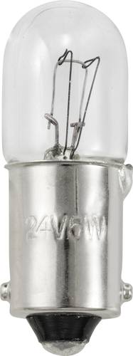 TRU COMPONENTS TC-12842720 Miniatur Glühlampe 24 V 5 W BA9s Warmweiß