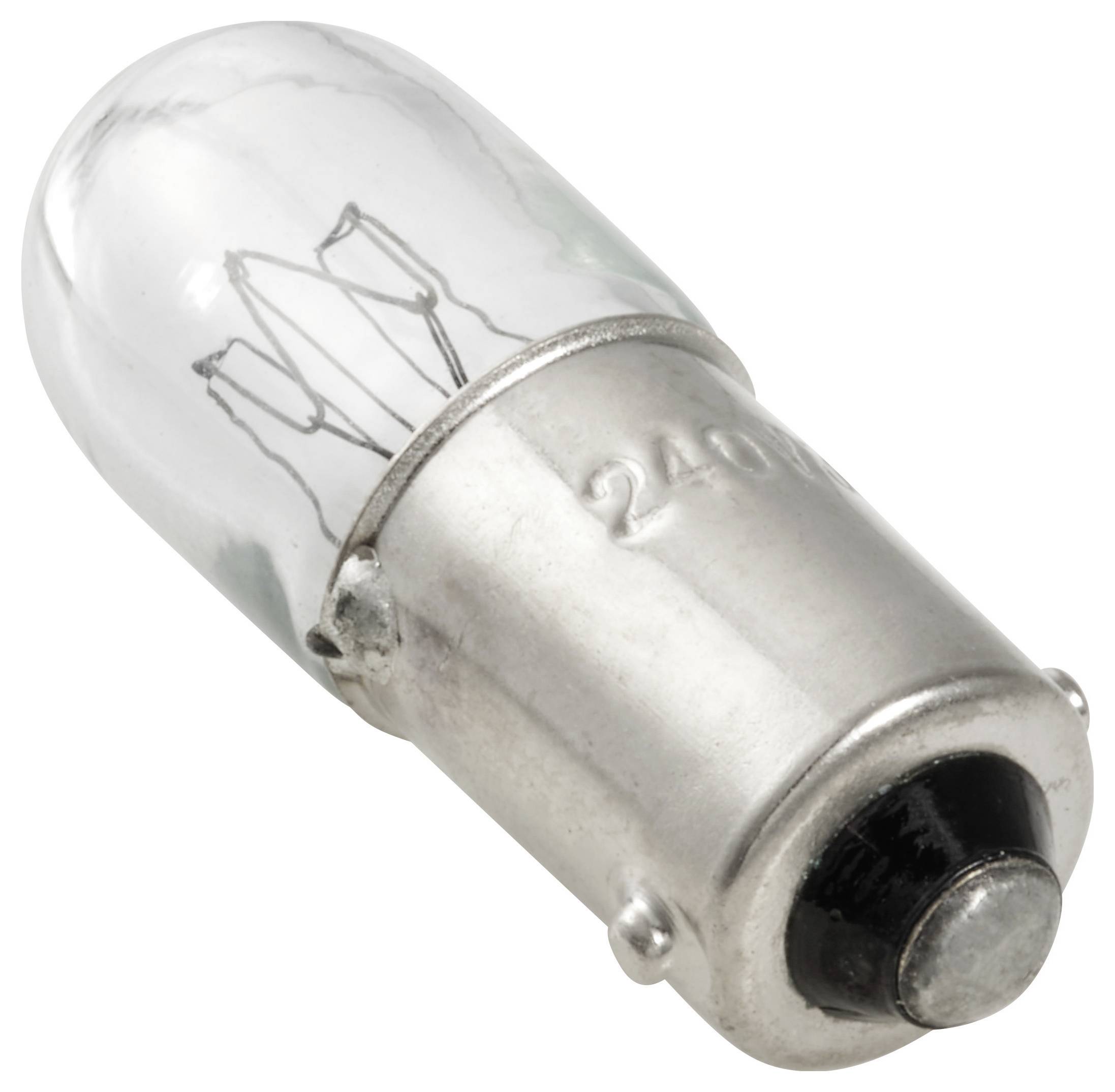 TRU COMPONENTS TC-12842732 Kleinröhrenlampe 240V 3W BA9s Warmweiß
