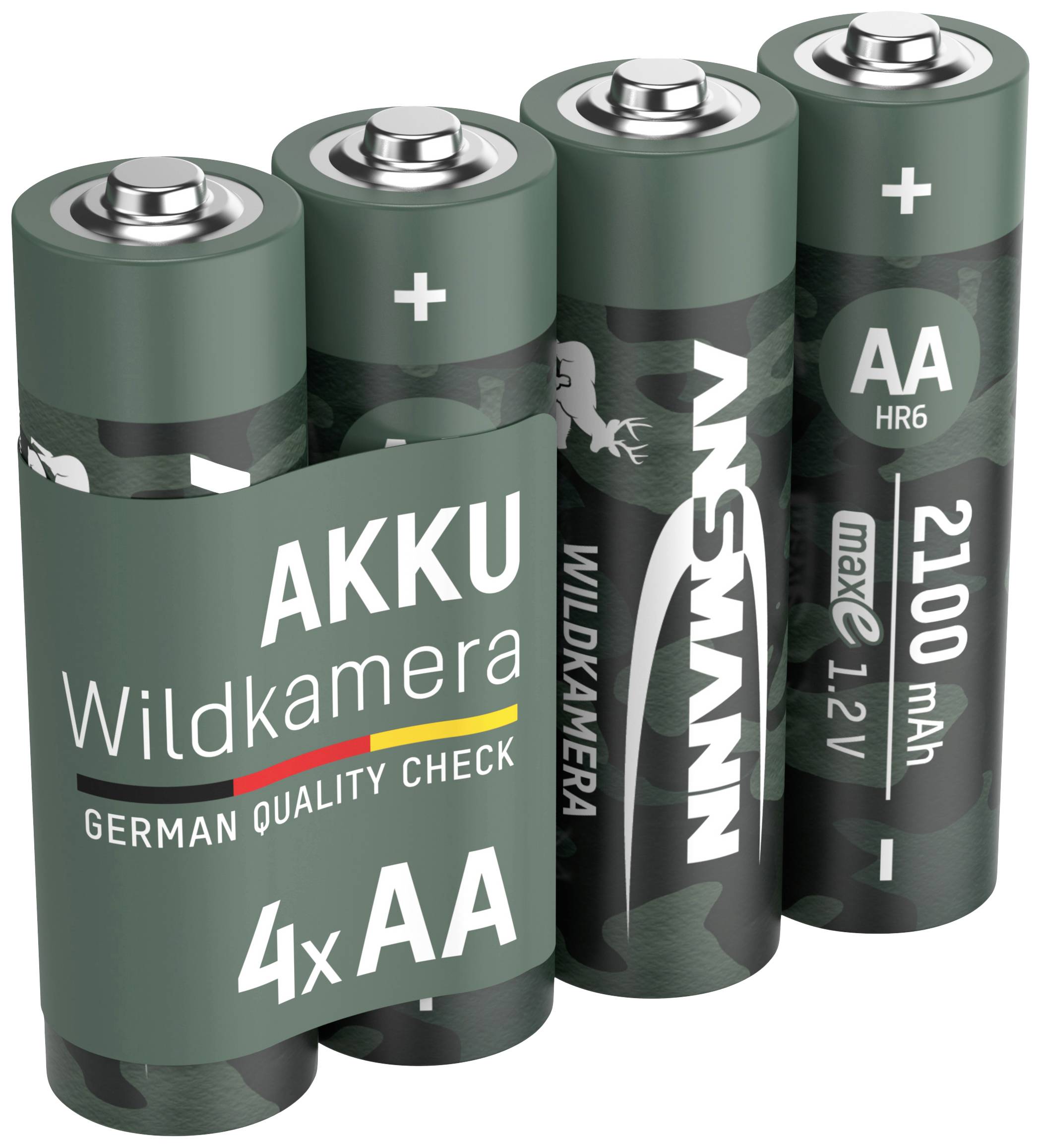 Ansmann 1322-0026 Mignon (AA)-Akku NiMH 2100 mAh 1.2 V 4 St.