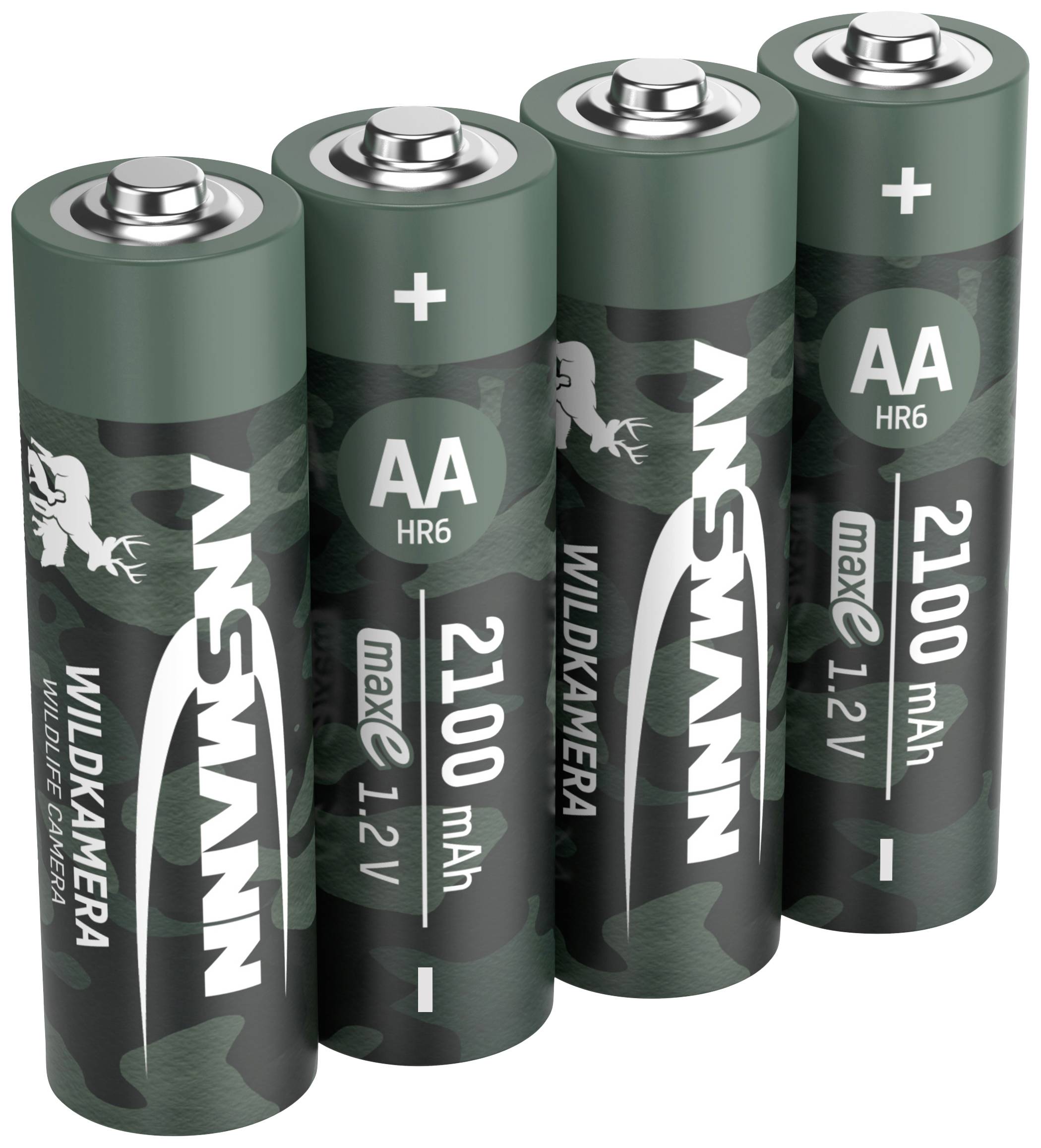 Ansmann 1322-0026 Mignon (AA)-Akku NiMH 2100 mAh 1.2V 4St.