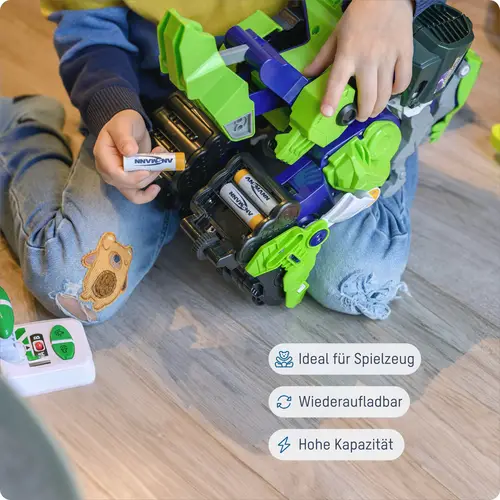 Ansmann 1312-0037 Mignon (AA)-Akku NiMH 2650 mAh 1.2V 2St. Ansmann 1312-0037 Mignon (AA)-Akku NiMH 2650 mAh 1.2V 2St.