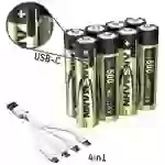 Ansmann 1311-0031 Micro (AAA)-Akku Lithium 400 mAh 1.5V 8St. Ansmann 1311-0031 Micro (AAA)-Akku Lithium 400 mAh 1.5V 8St.