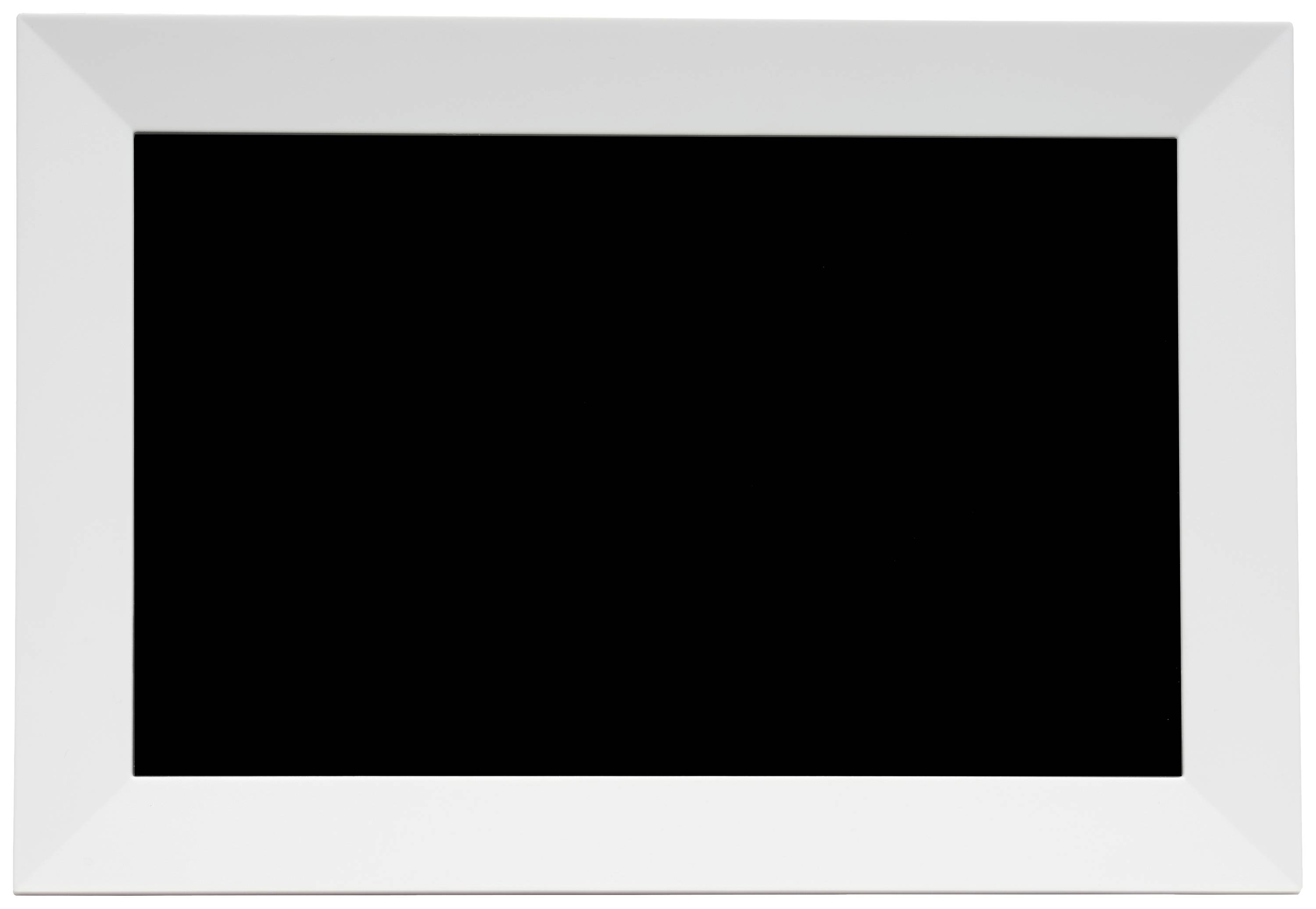 Denver PFF1024w Digitaler WiFi-Bilderrahmen 25.7cm 10.1 Zoll EEK: C (A - G) 1280 x 800 Pixel 16GB Weiß