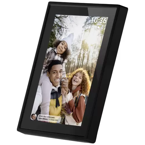 Denver PFF725b Digitaler WiFi-Bilderrahmen 17.8cm 7 Zoll EEK: B (A - G) 1024 x 600 Pixel 8GB Schwarz Denver PFF725b Digitaler WiFi-Bilderrahmen 17.8cm 7 Zoll EEK: B (A - G) 1024 x 600 Pixel 8GB Schwarz