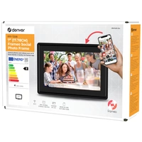 Denver PFF725b Digitaler WiFi-Bilderrahmen 17.8cm 7 Zoll EEK: B (A - G) 1024 x 600 Pixel 8GB Schwarz Denver PFF725b Digitaler WiFi-Bilderrahmen 17.8cm 7 Zoll EEK: B (A - G) 1024 x 600 Pixel 8GB Schwarz