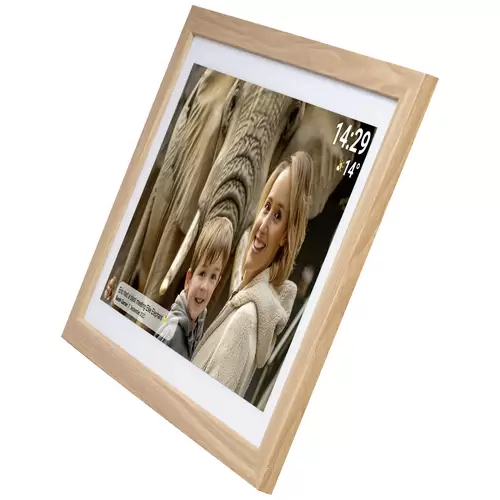 Denver PFF2162LW Digitaler WiFi-Bilderrahmen 54.6cm 21.5 Zoll EEK: E (A - G) 1920 x 1080 Pixel 32GB Holz Denver PFF2162LW Digitaler WiFi-Bilderrahmen 54.6cm 21.5 Zoll EEK: E (A - G) 1920 x 1080 Pixel 32GB Holz