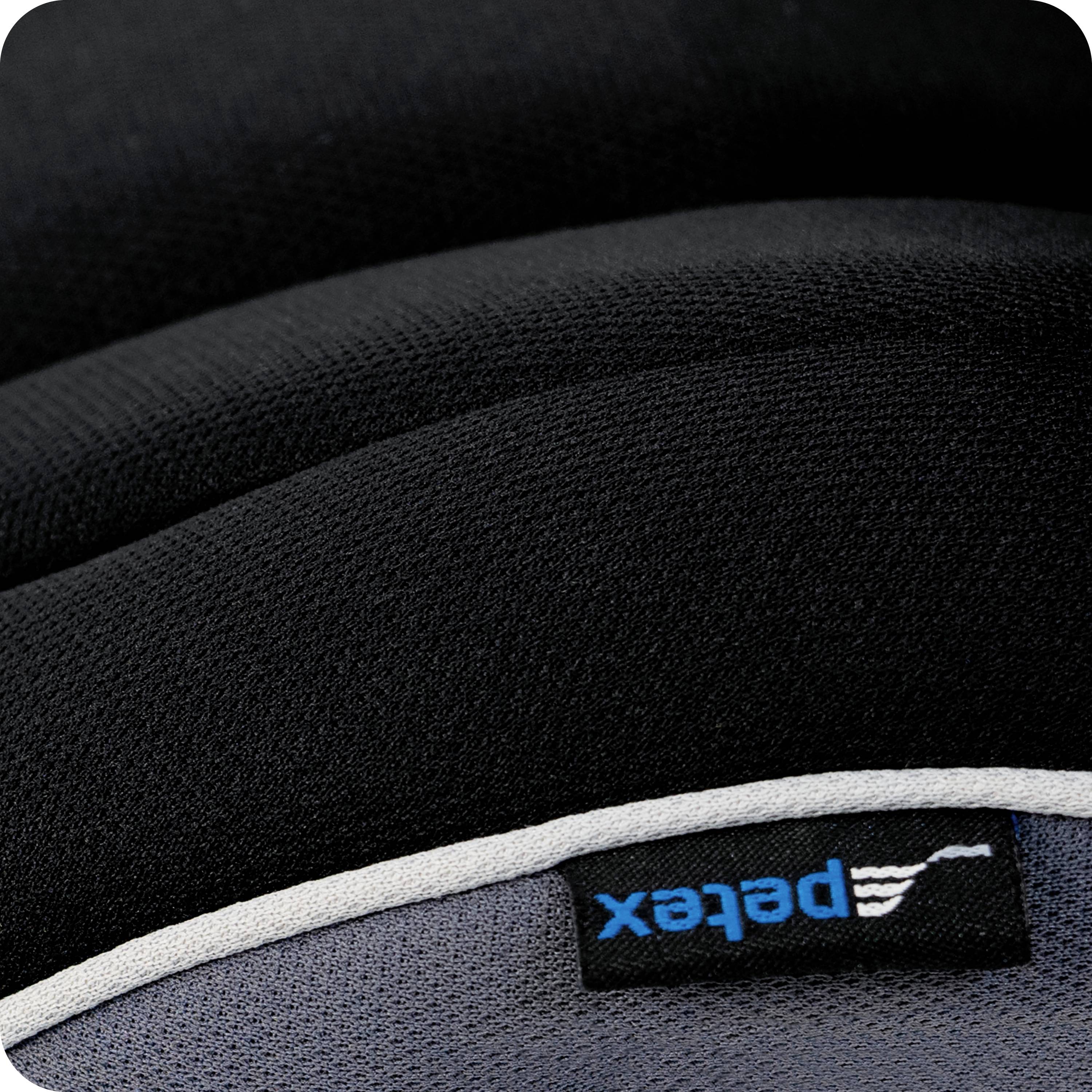 Petex Supreme Plus 1151 ISOFIX schwarz HDPE nach ECE R129 Kindersitz Schwarz