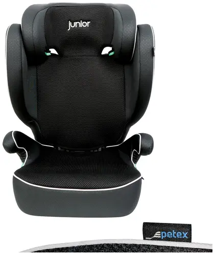 Petex Basic 1500 schwarz HDPE nach ECE R129 Kindersitz Schwarz