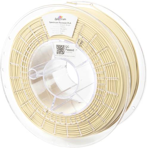 Spectrum Filaments 80922 Huracan PLA CREAM BEIGE Filament PLA Highspeed Filament, Erhöhte Extrusion