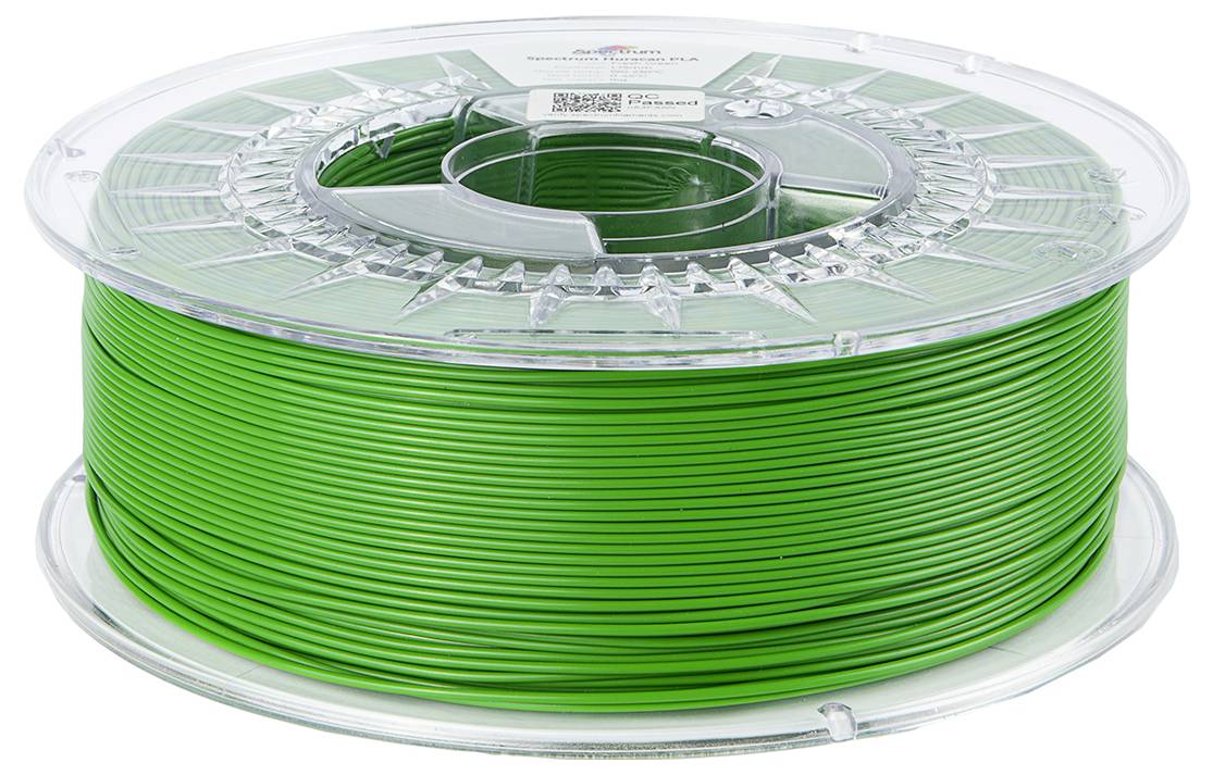 Spectrum Filaments 80923 Huracan PLA FRESH GREEN Filament PLA Highspeed Filament, Erhöhte Extrusion
