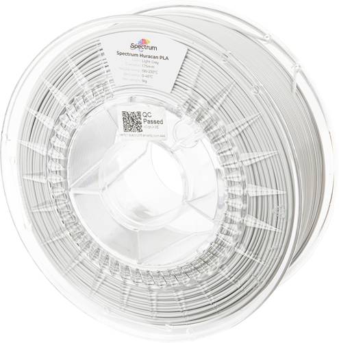 Spectrum Filaments 80924 Huracan PLA LIGHT GREY Filament PLA Highspeed Filament, Erhöhte Extrusions