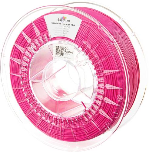 Spectrum Filaments 80926 Huracan PLA !OLA PINK Filament PLA Highspeed Filament, Erhöhte Extrusionsr