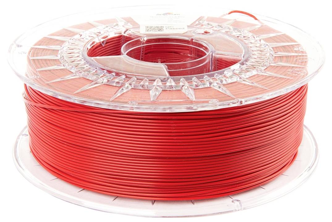 Spectrum Filaments 80931 Huracan PLA TRUE RED Filament PLA Highspeed Filament, Erhöhte Extrusionsra