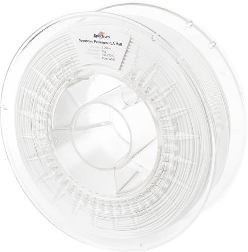 Spectrum 3D Filament / PLA Premium Matt / ? 1.75 mm / Polar White / 1 kg