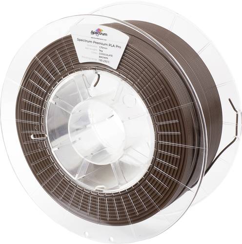 Spectrum Filaments 80420 PLA Pro Filament PLA Pro schlagfest 1.75 mm 1000 g chocolate brown, Braun