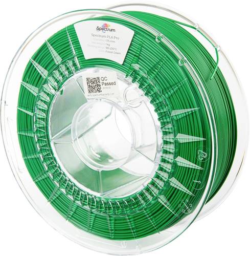 Spectrum Filaments 80100 PLA Pro Filament PLA Pro schlagfest 1.75 mm 1000 g forest green, Grün 1 St