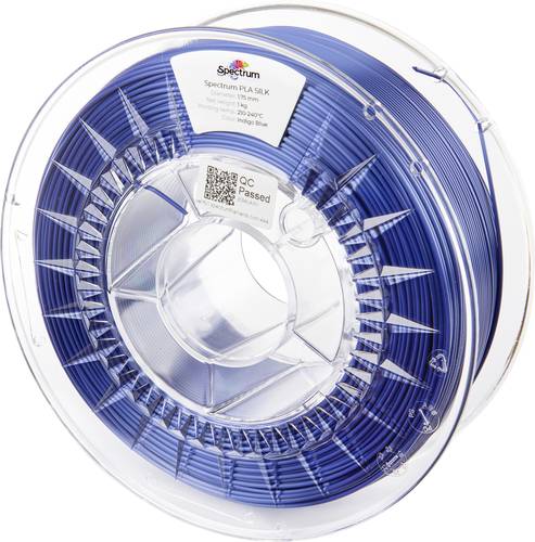 Spectrum Filaments 80445 PLA SILK Filament PLA-Seide Seidig glänzend 1.75 mm 1000 g Indigo Blue, In