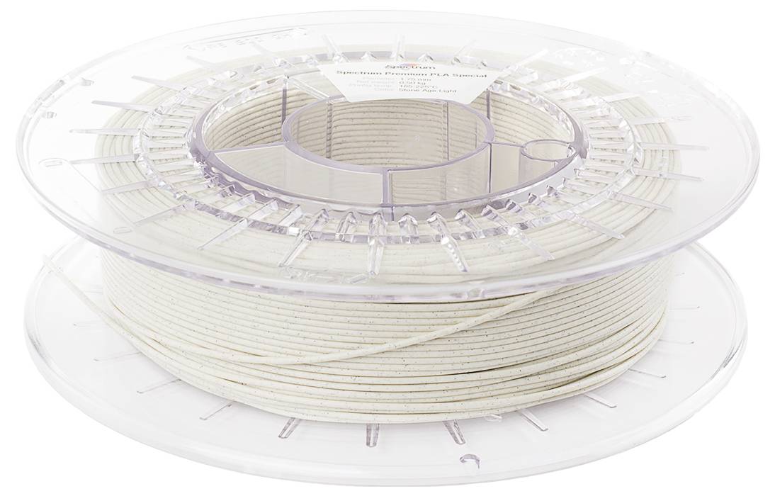 Spectrum Filaments 80166 PLA Stone Filament PLA 1.75mm 500kg Stone Age Light, Stein 1St.