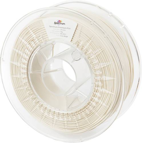 Spectrum Filaments 80006 PLA Premium Filament PLA 1.75mm 1000g ivory beige, Beige 1St.