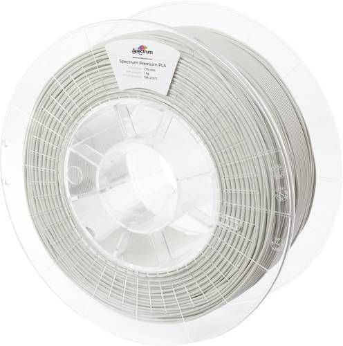 Spectrum Filaments 80115 PLA Premium Filament PLA 1.75 mm 1000 g Hellgrau, Grau 1 St.