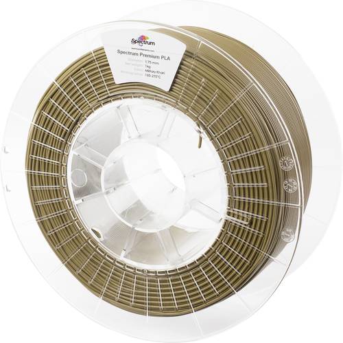 Spectrum Filaments 80046 PLA Premium Filament PLA 1.75mm 1000g Khaki, Grün 1St.