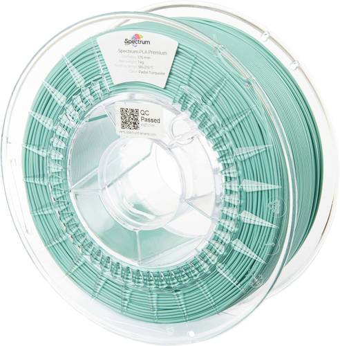Spectrum 3D Filament / PLA Premium / ? 1.75 mm / Turquoise Pastel / 1 kg