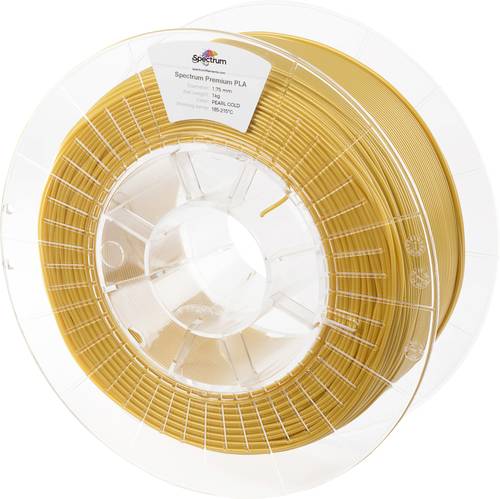 Spectrum 3D Filament / PLA Premium / ? 1.75 mm / Pearl Gold / 1 kg