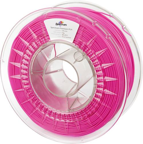 Spectrum Filaments 80039 PLA Premium Filament PLA 1.75mm 1000g pink panther, Pink 1St.
