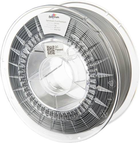 Spectrum 3D Filament / PLA Premium / ? 1.75 mm / Silver Star / 1 kg